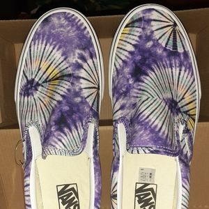 Vans Purple Tie Dye